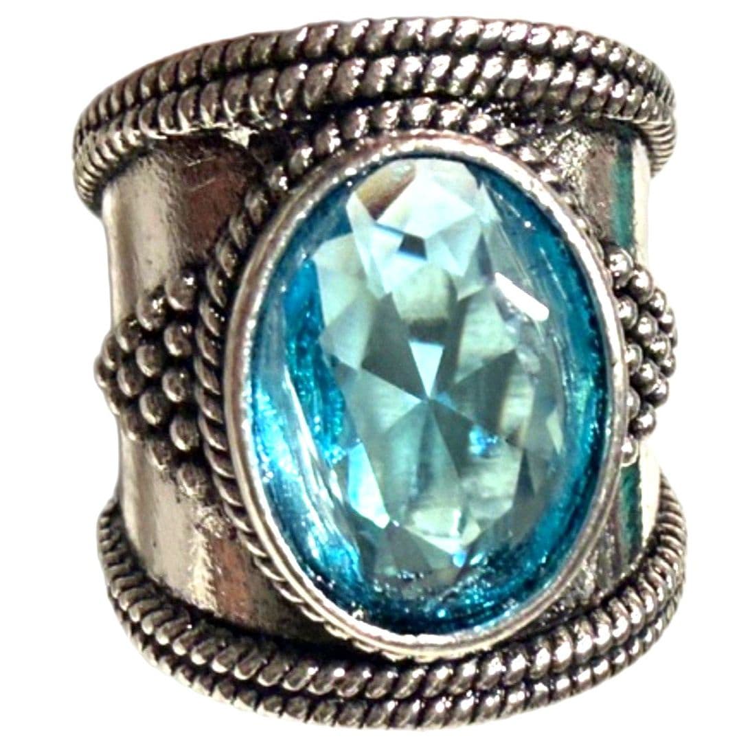 Fashion Ring Featuring Vintage Bohemian Style Size: 8 - Thumbnail 2