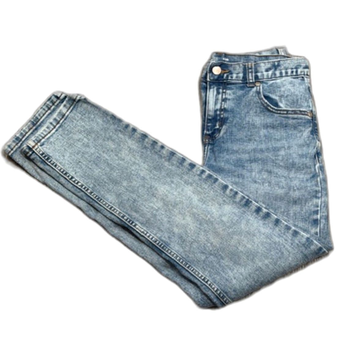 Wonder Nation Slim Jeans Size 16 Light Wash Stretch Denim Boys - Image 1