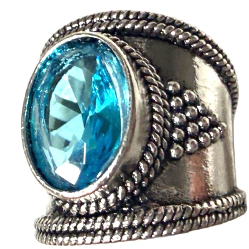 Fashion Ring Featuring Vintage Bohemian Style Size: 8 - Thumbnail 4