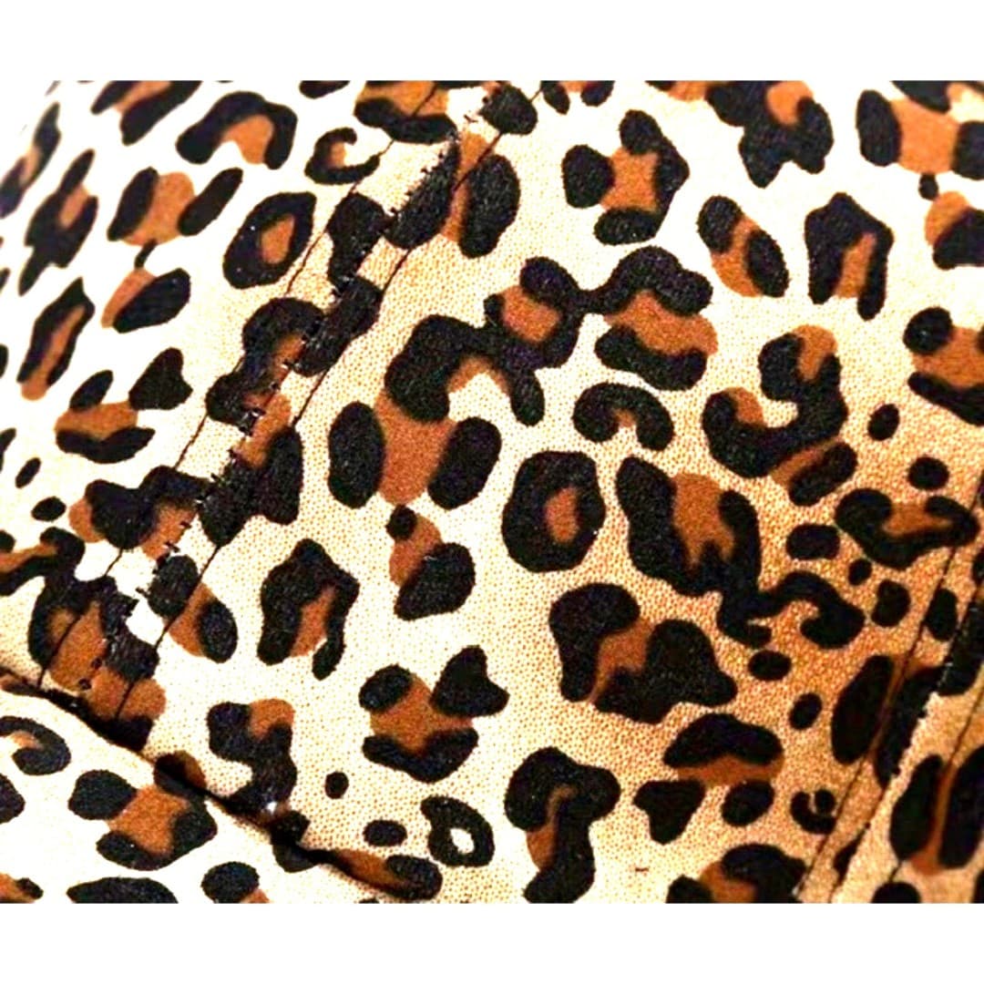 Leopard Print Baseball Cap - Thumbnail 5