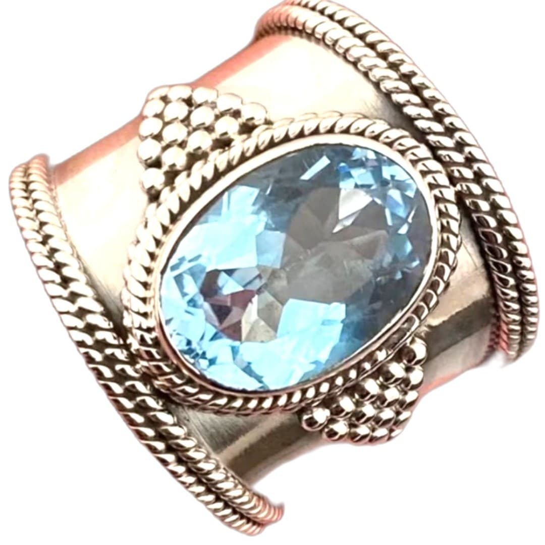 Fashion Ring Featuring Vintage Bohemian Style Size: 8 - Thumbnail 9