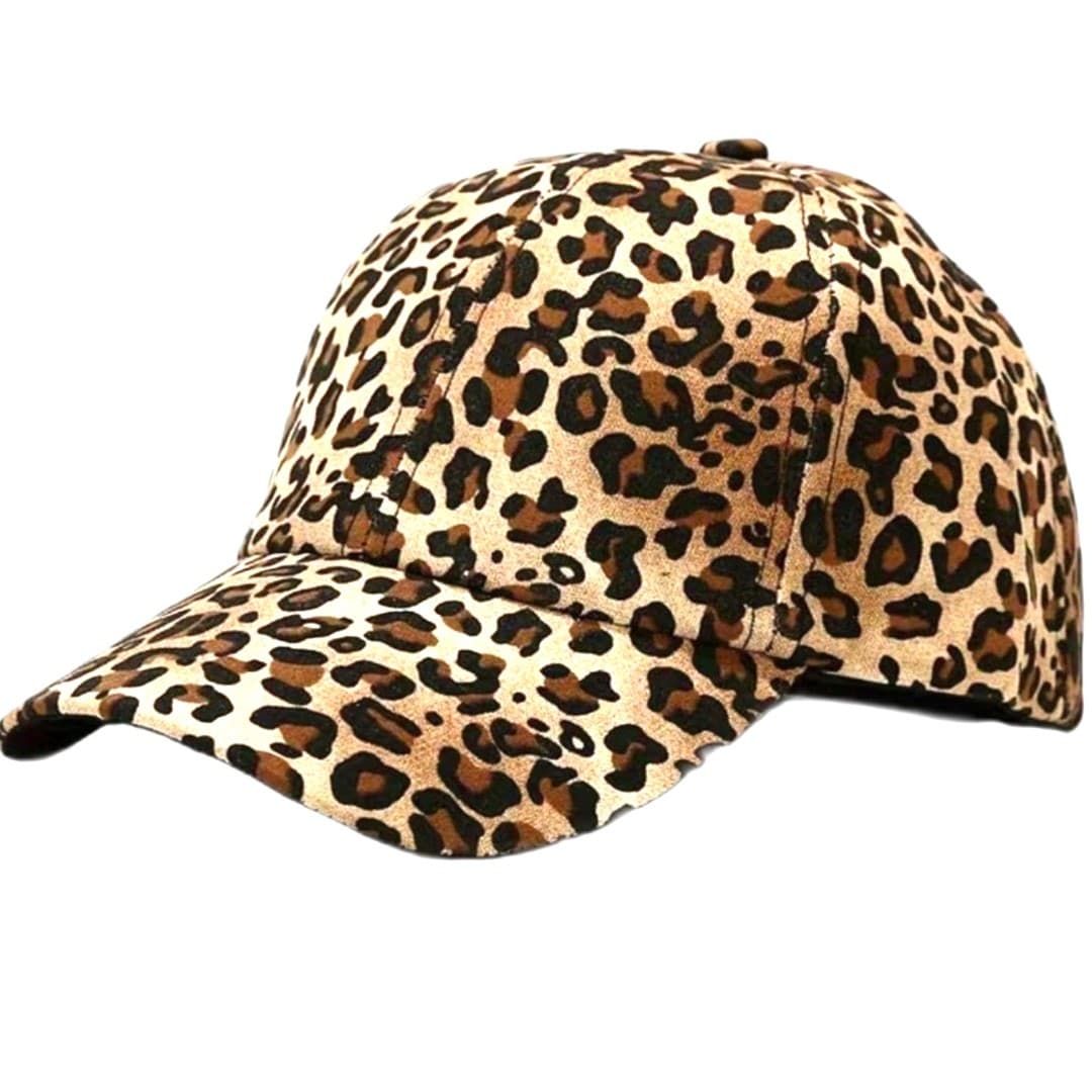 Leopard Print Baseball Cap - Thumbnail 6