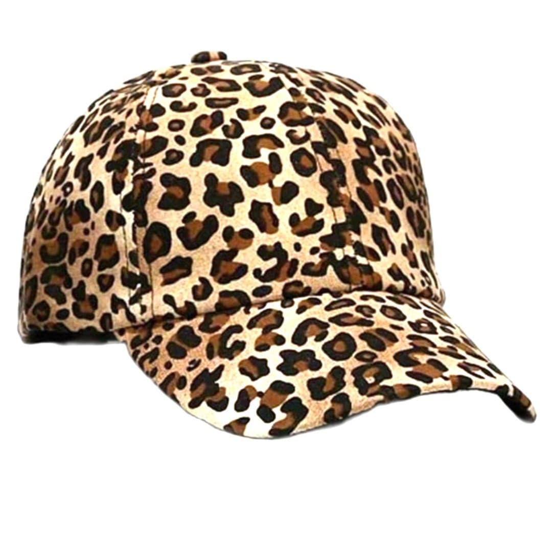 Leopard Print Baseball Cap - Thumbnail 2