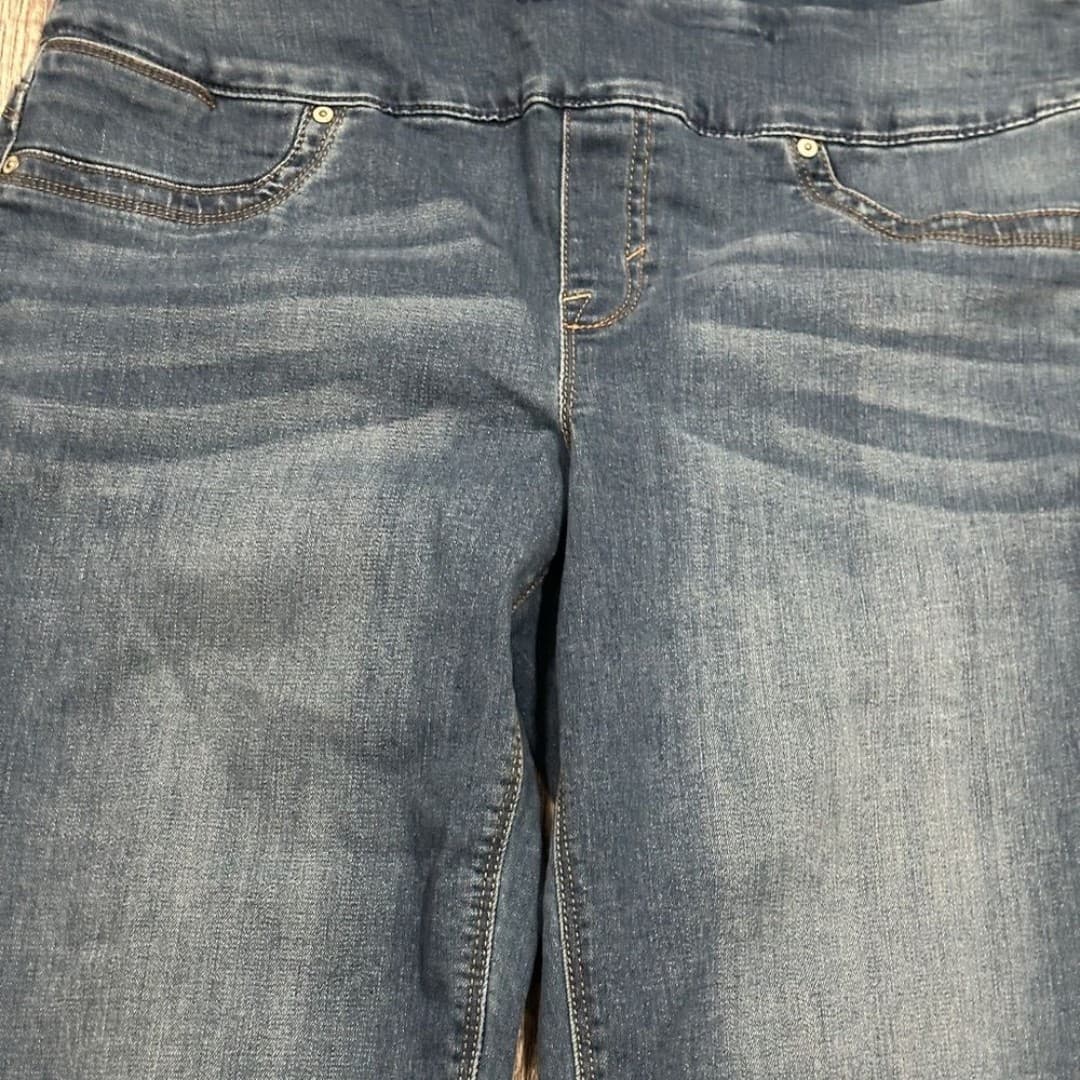 Style & Co. Classic Blue Jeans elastic waistband - Thumbnail 4