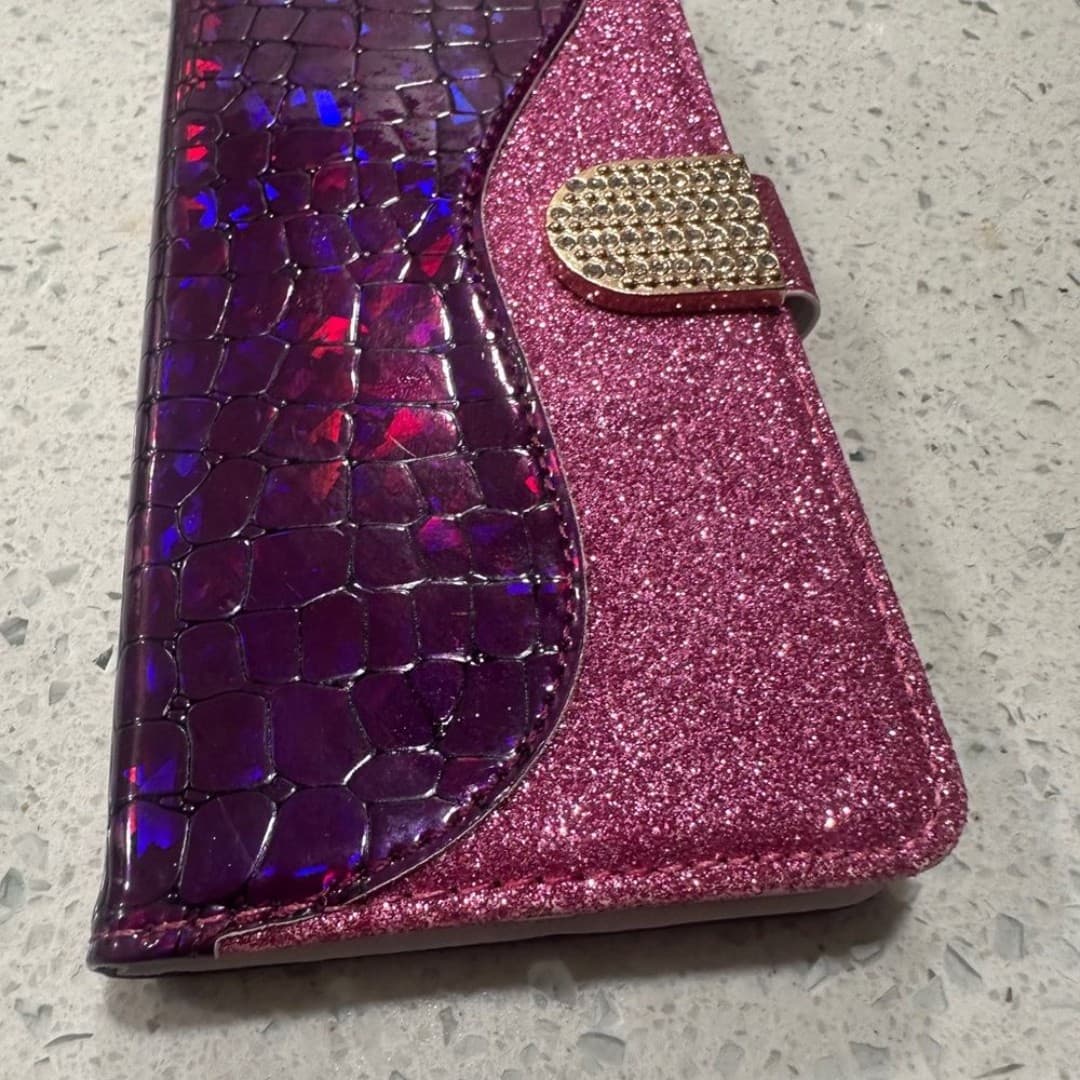 Case for iPhone 14 Pro Max/14 Pro Crocodile Pattern Shell with Card Slot - Thumbnail 4