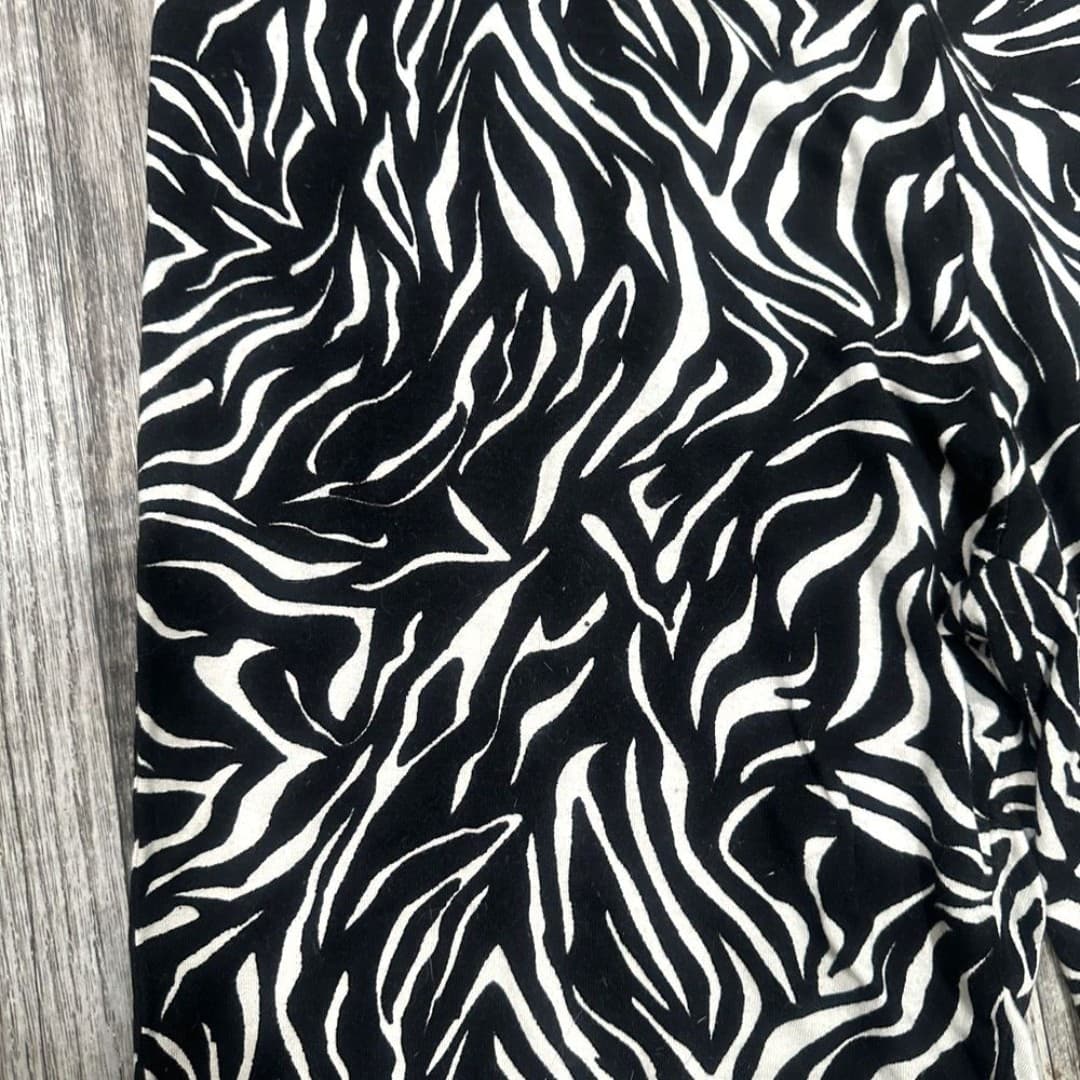 Zebra Print Pants elastic wristband - Thumbnail 3