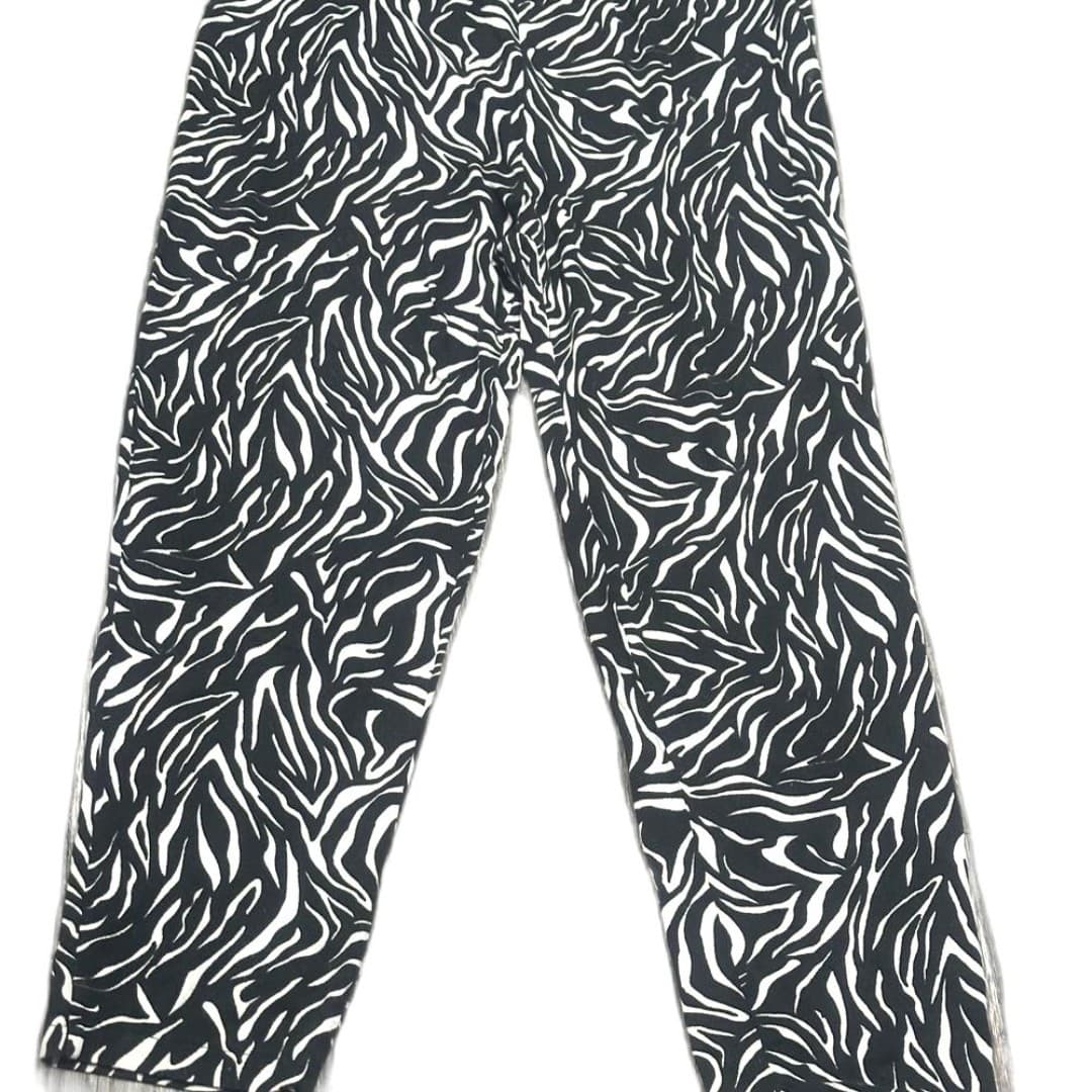 Zebra Print Pants elastic wristband - Image 1
