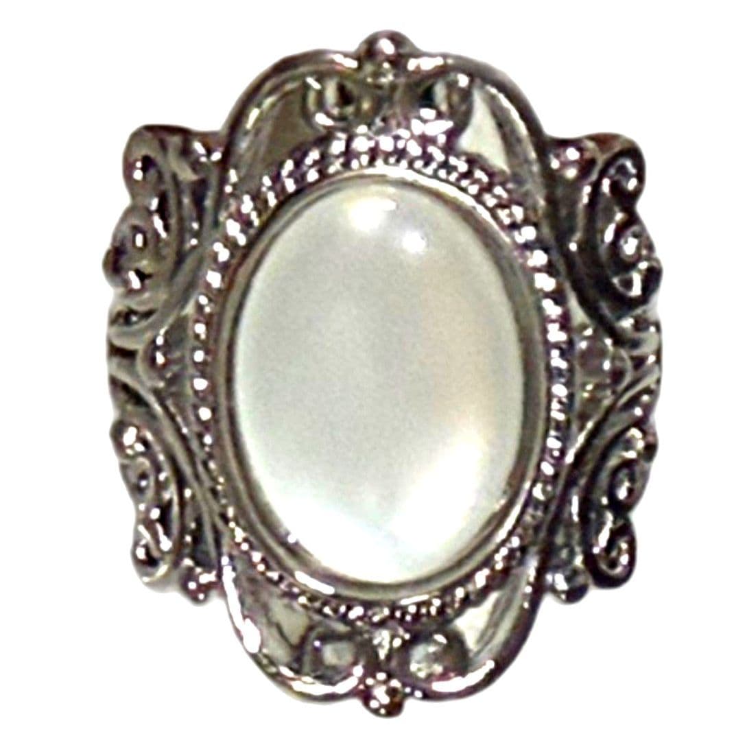 Silver Alloy Ring Size: 7.5 - Thumbnail 4