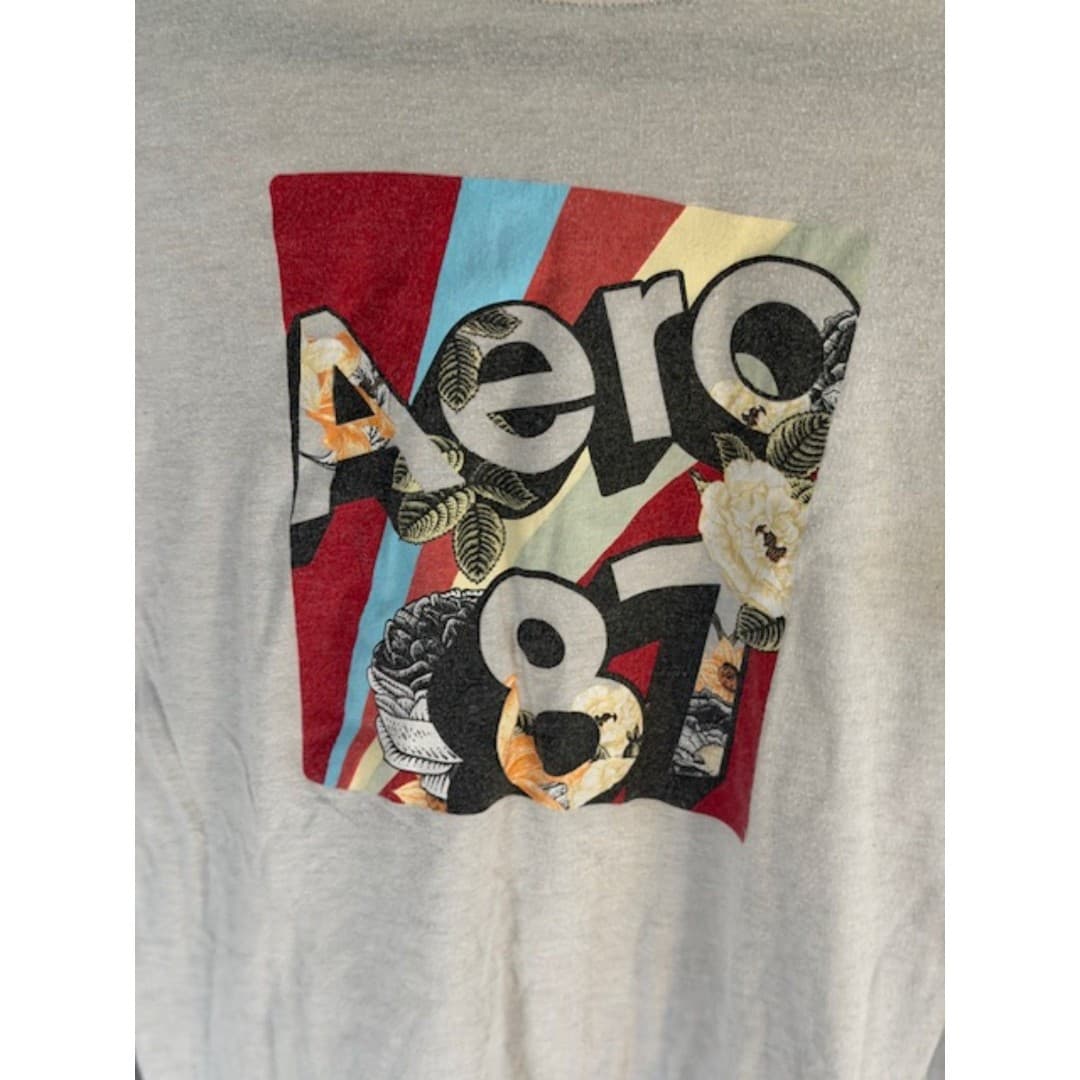 Aeropostale Classic Crew Top Size M Casual Basic Everyday Tee - Thumbnail 3