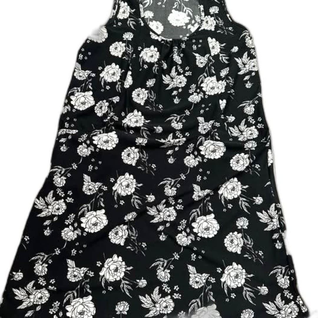 Floral dress dress with pockets - Image 1