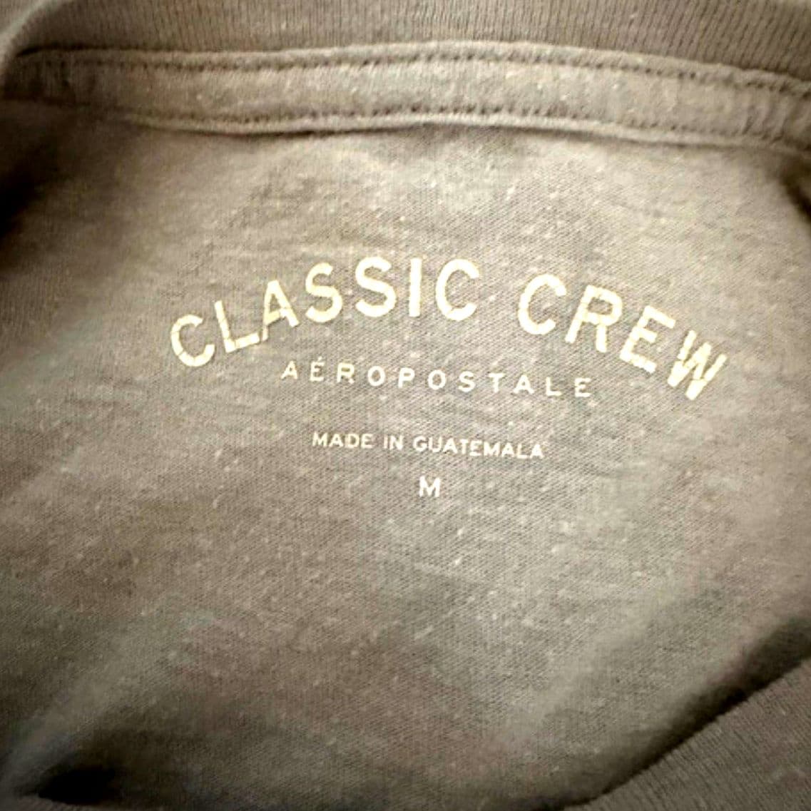 Aeropostale Classic Crew Top Size M Casual Basic Everyday Tee - Thumbnail 5