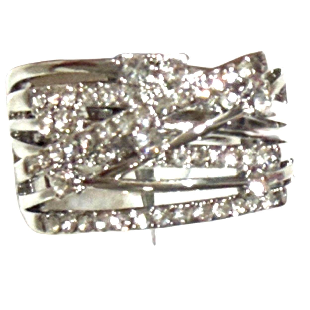 Sparkling Fashion Ring With Crystals Size : 8 - Thumbnail 4