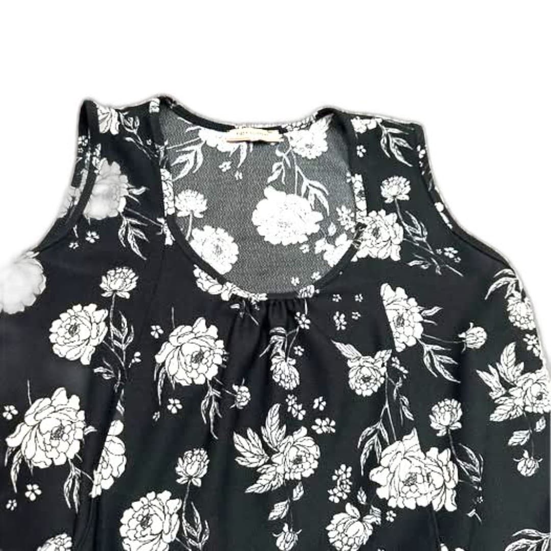 Floral dress dress with pockets - Thumbnail 2