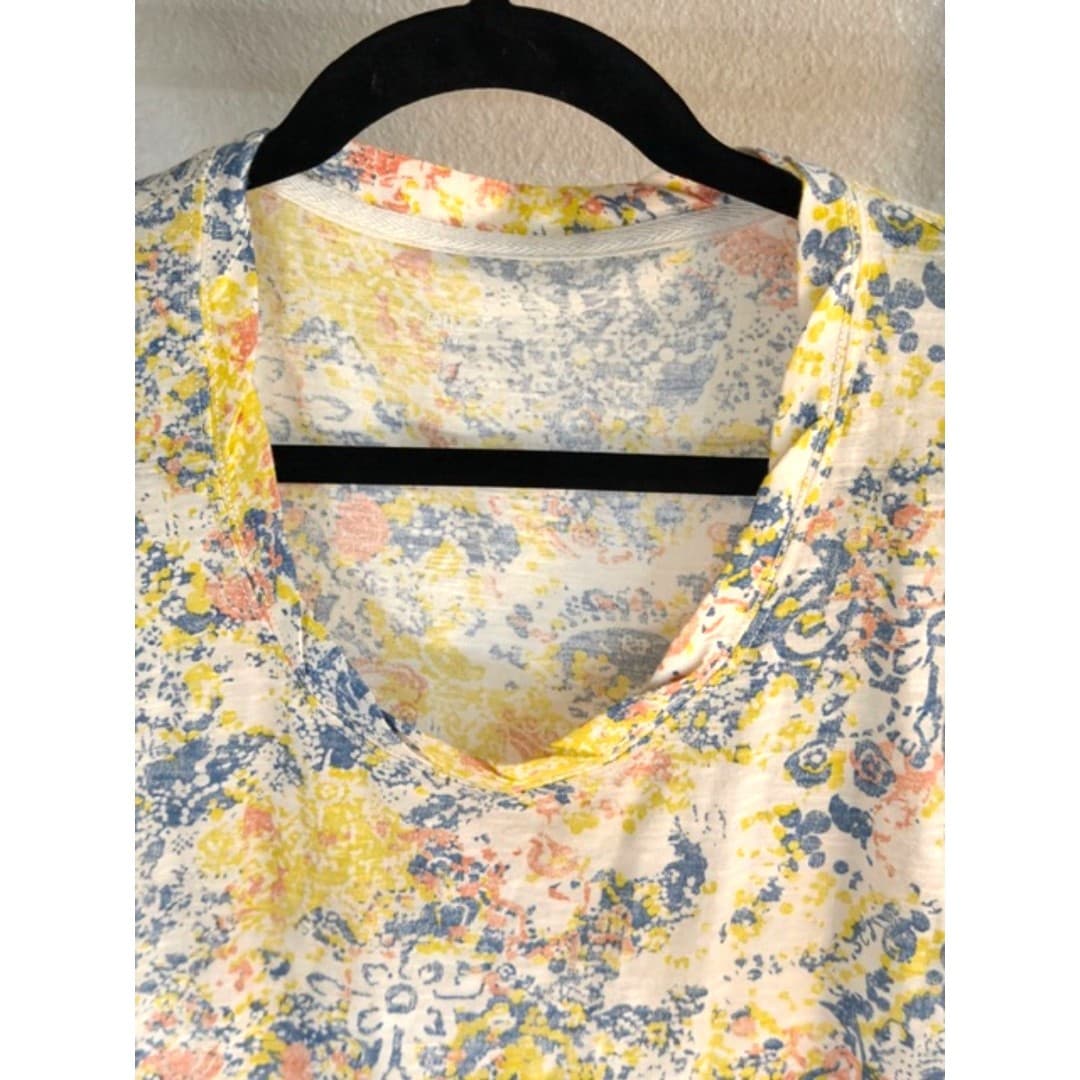 Pilcro & the Letterpress Floral Tee (Anthropologie) – XS - Thumbnail 3