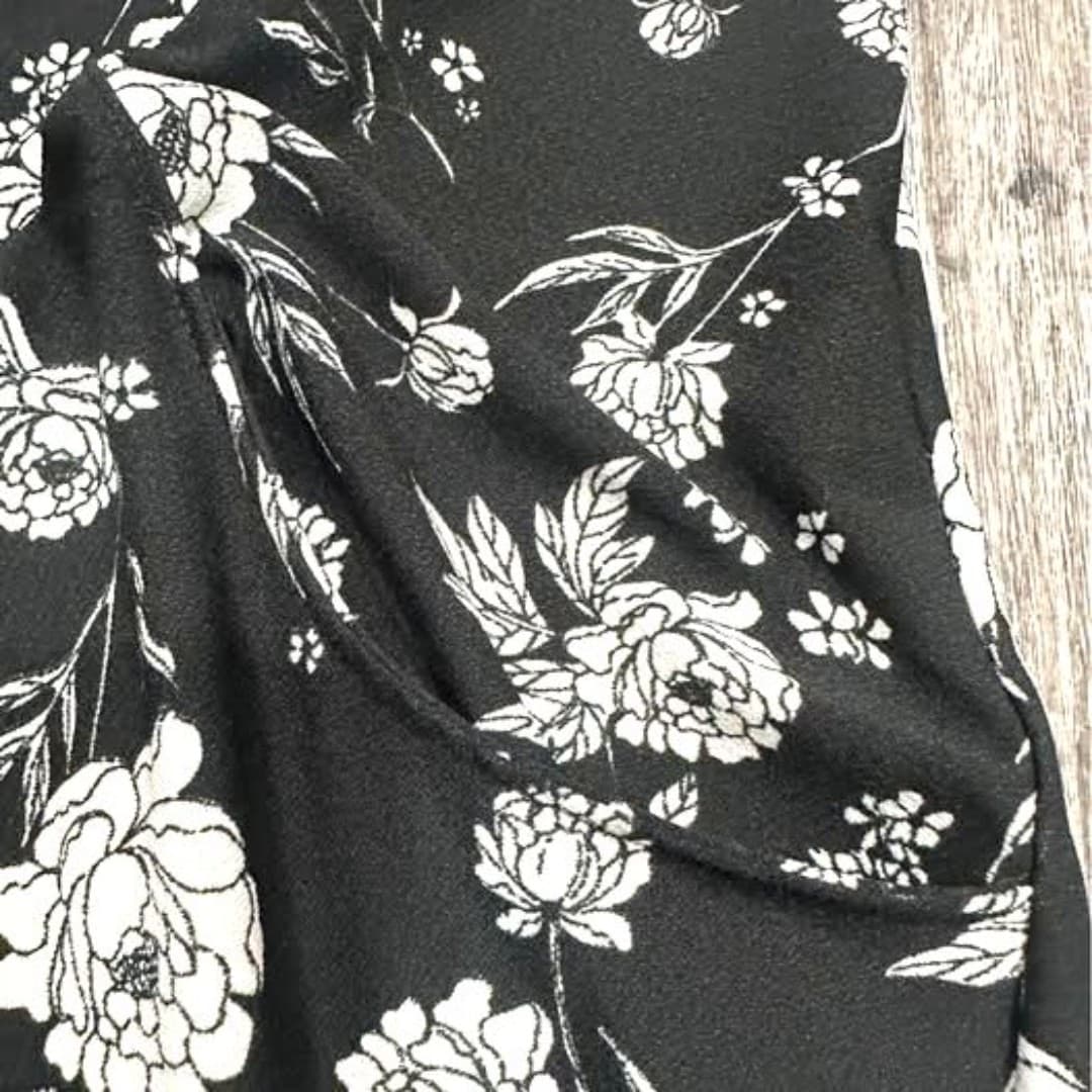 Floral dress dress with pockets - Thumbnail 6