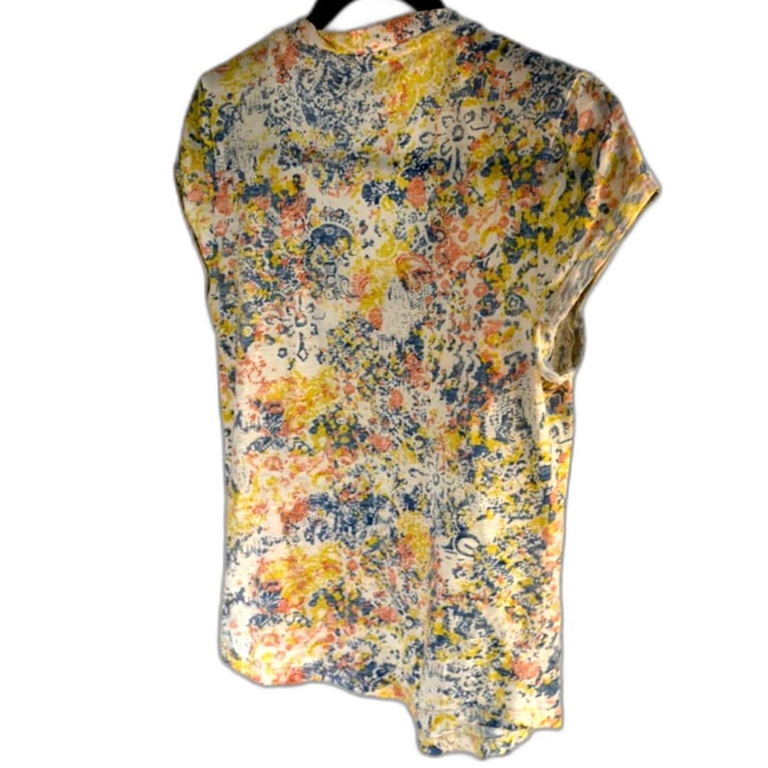 Pilcro & the Letterpress Floral Tee (Anthropologie) – XS - Thumbnail 2