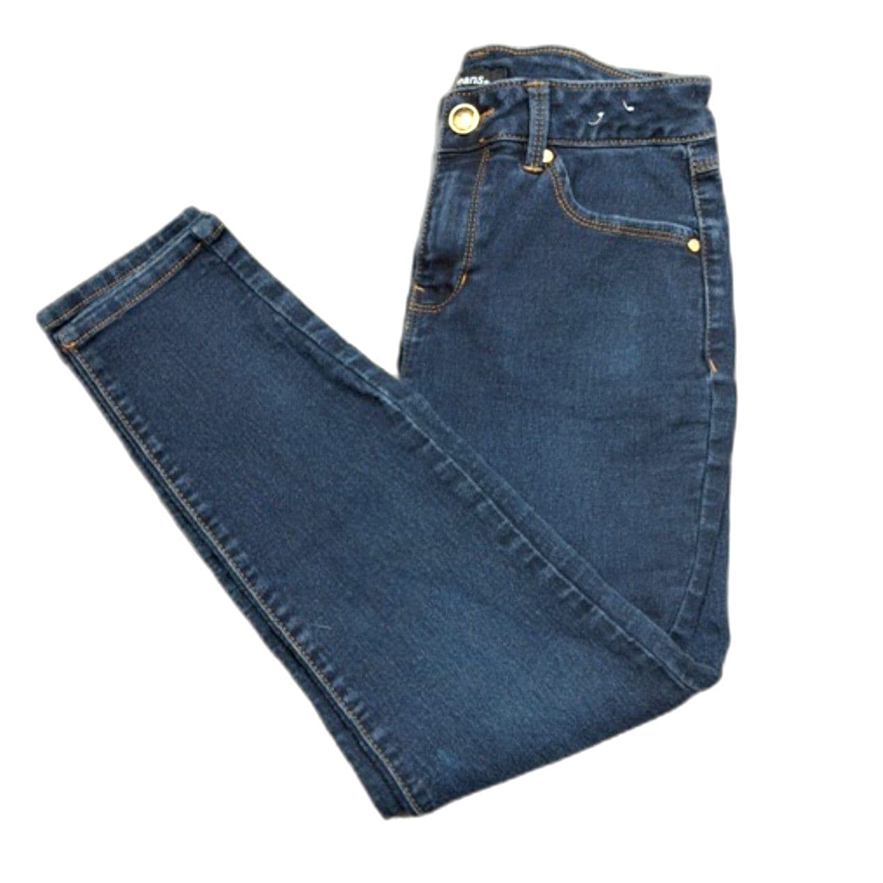 D. Jeans Dark Wash Skinny Jeans Size 6P Petite Stretch Denim Description: - Image 1