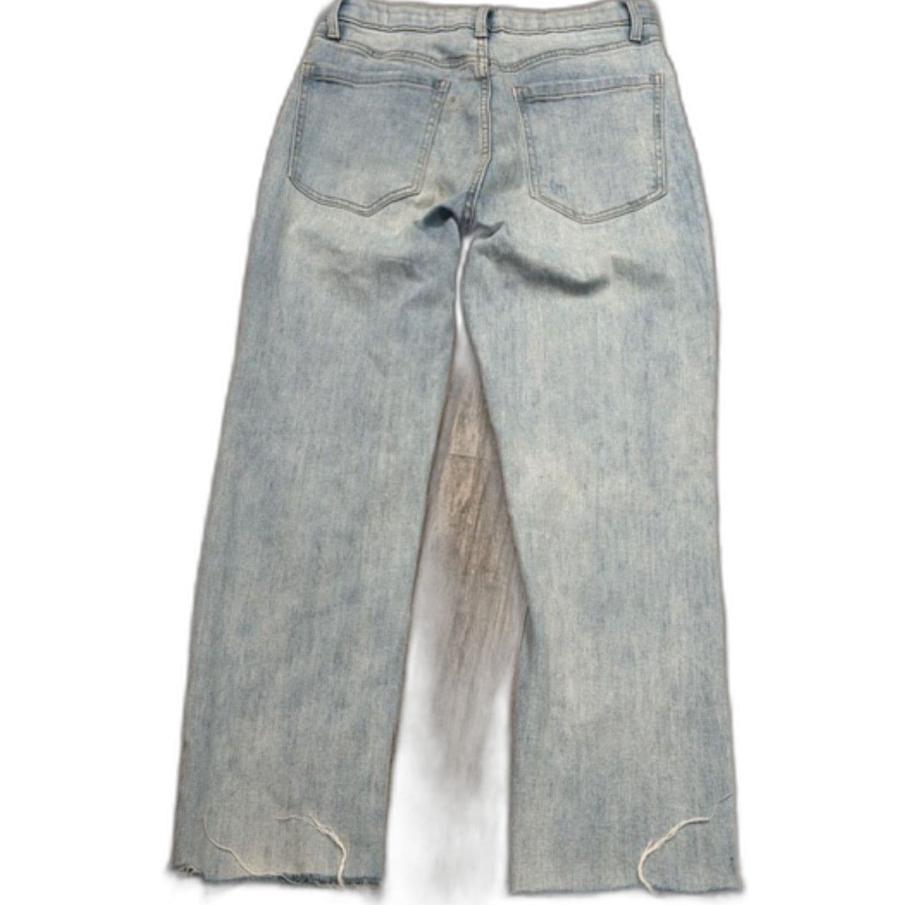 Wild Fable Light Wash Distressed Skinny Jeans Size 6 High Rise Stretch - Thumbnail 5