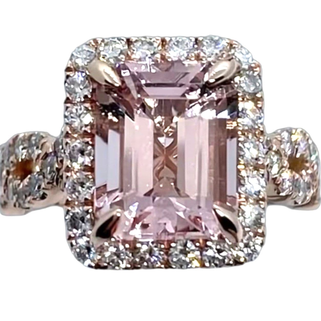 Oval cut, cubic synthetic zirconia ring 8.5 - Thumbnail 2