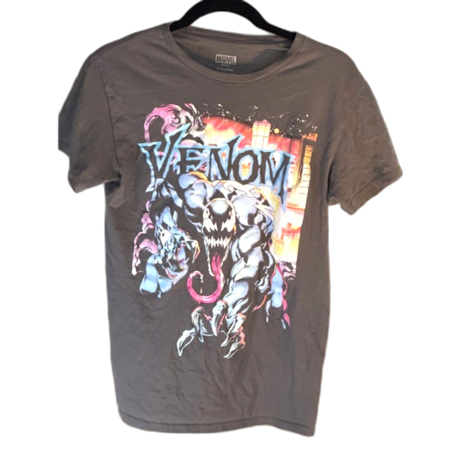 Marvel Venom Graphic T Shirt Gray Size Small - Thumbnail 5
