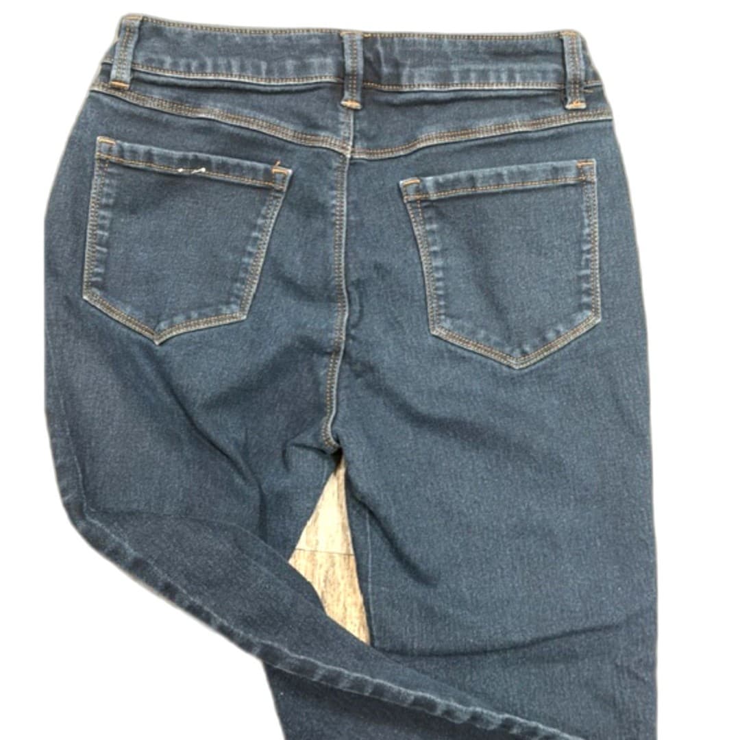 D. Jeans Dark Wash Skinny Jeans Size 6P Petite Stretch Denim Description: - Thumbnail 4