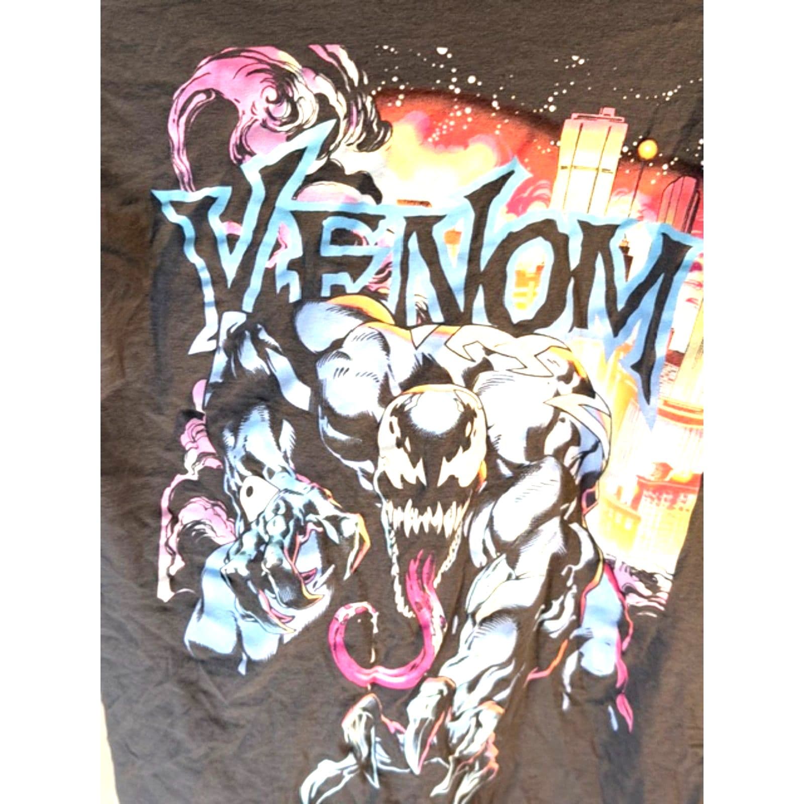 Marvel Venom Graphic T Shirt Gray Size Small - Thumbnail 2