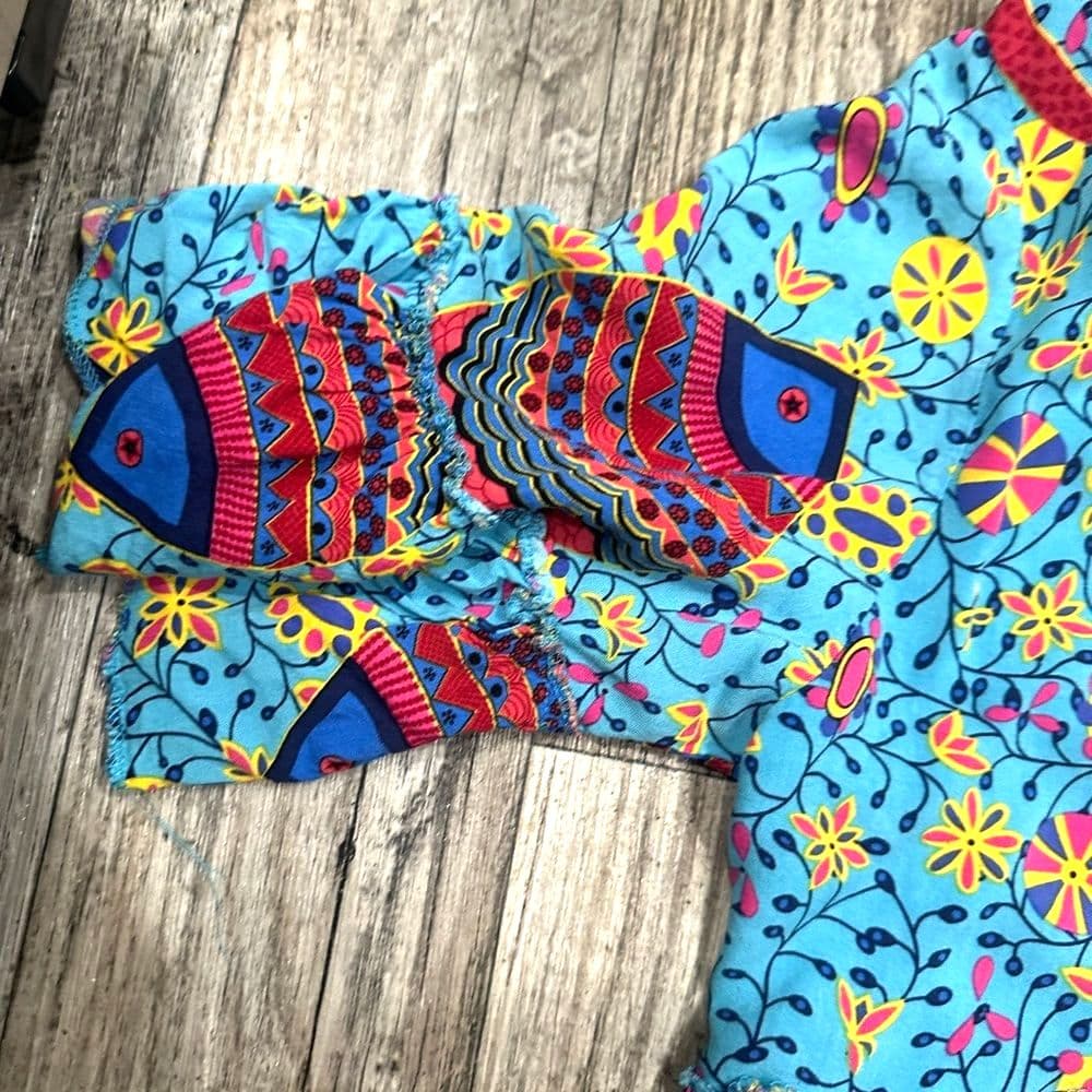 Vintage Beautiful Boho style mandala dress with tassels - Thumbnail 4