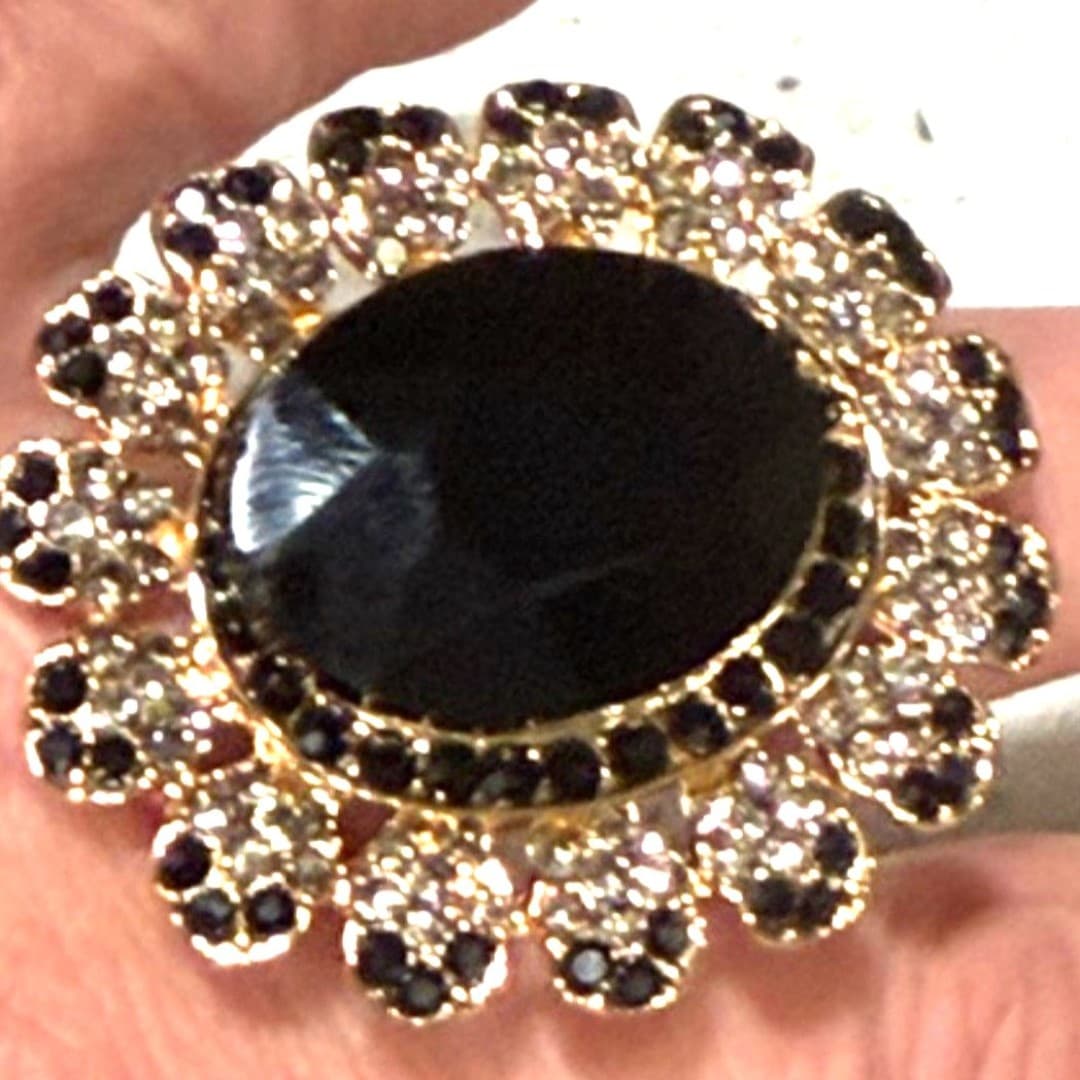 Elegant, Adjustable Sunflower Ring - Thumbnail 5