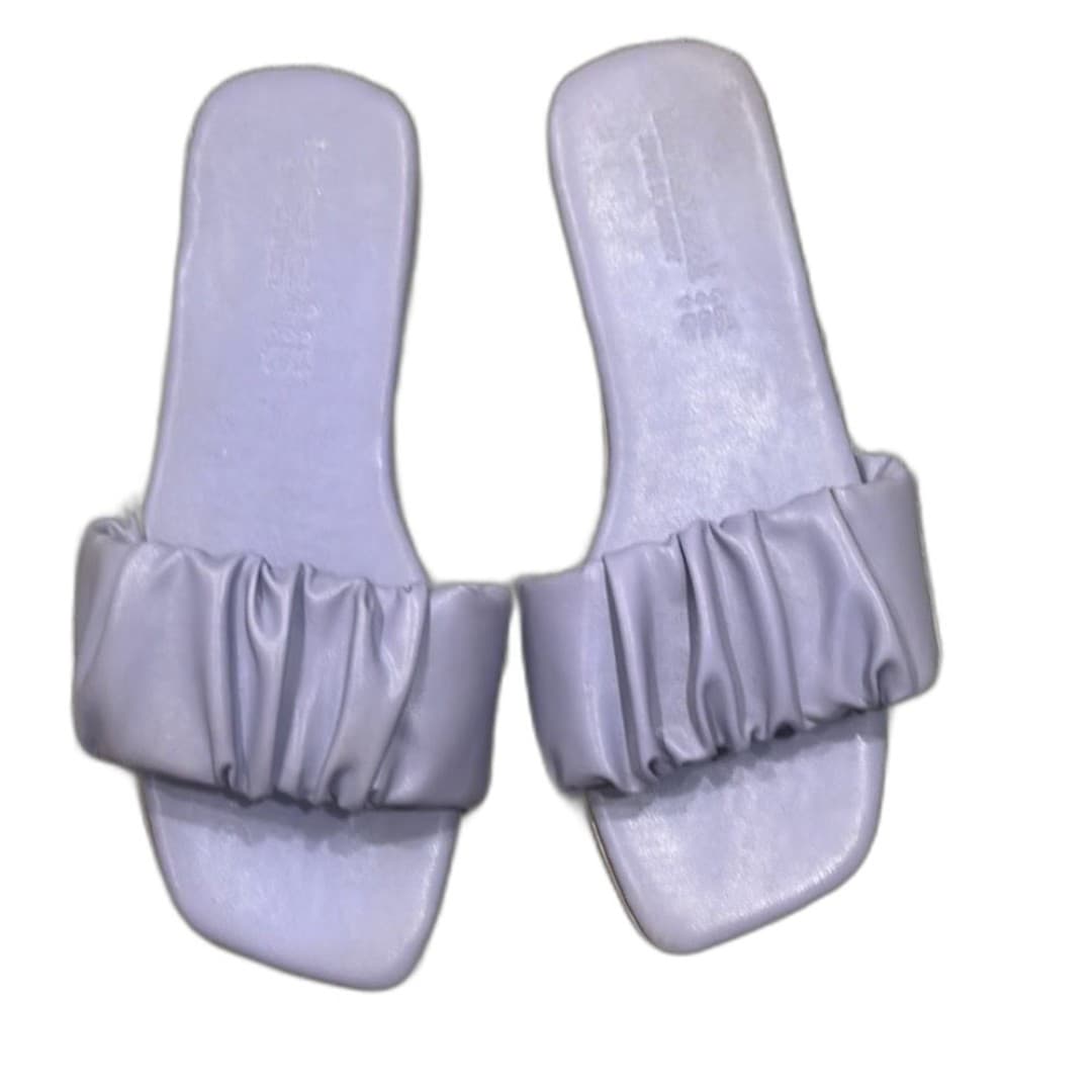 Women's Lavender Slide Sandals - Image 1