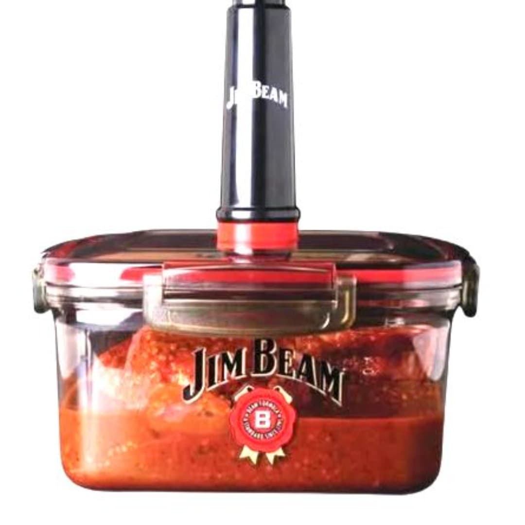 Jim Bean Vacuum Seal Quick Marinade Box. - Image 1
