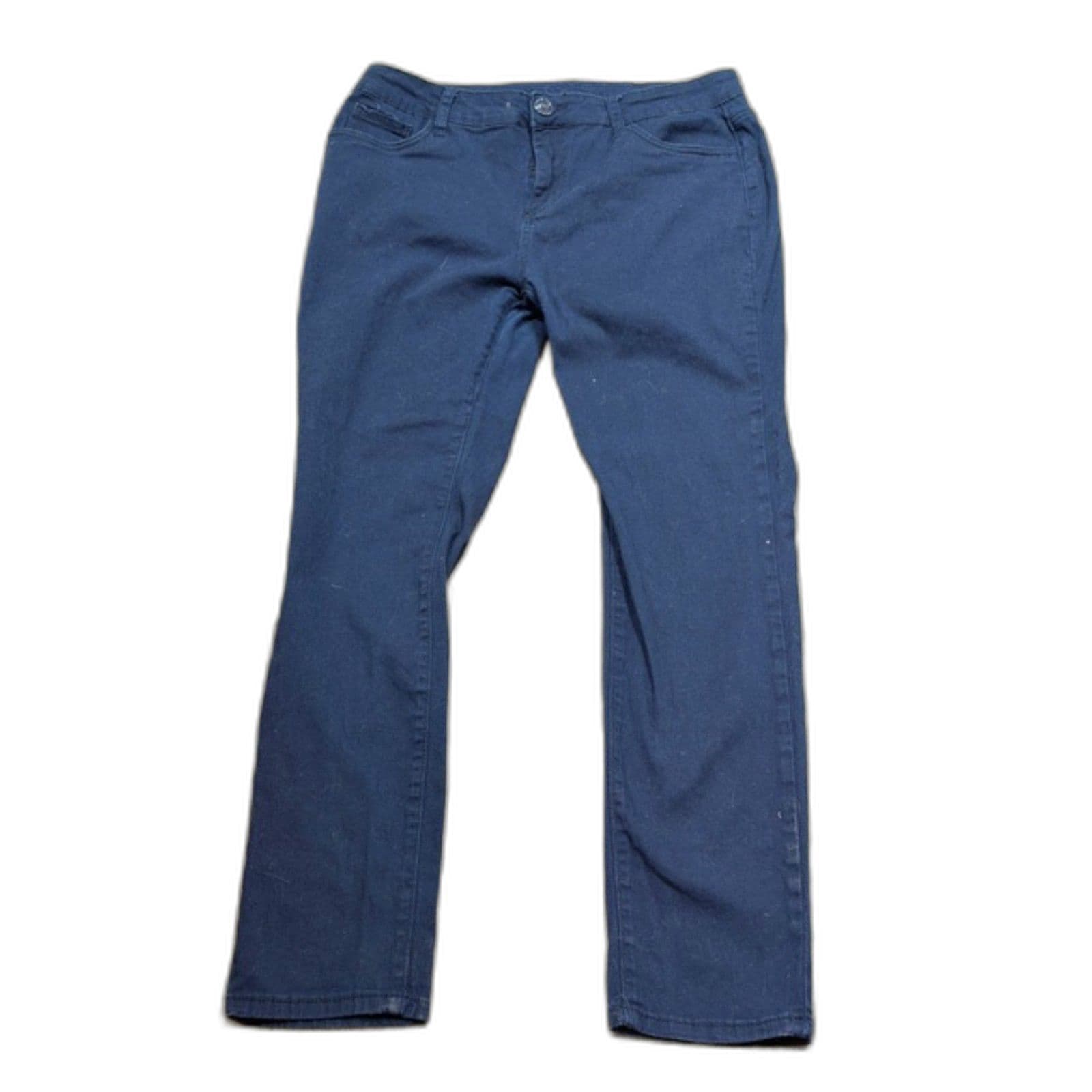 Y&F Jeans Dark Blue Skinny Stretch Denim Size 15/16 Juniors - Image 1