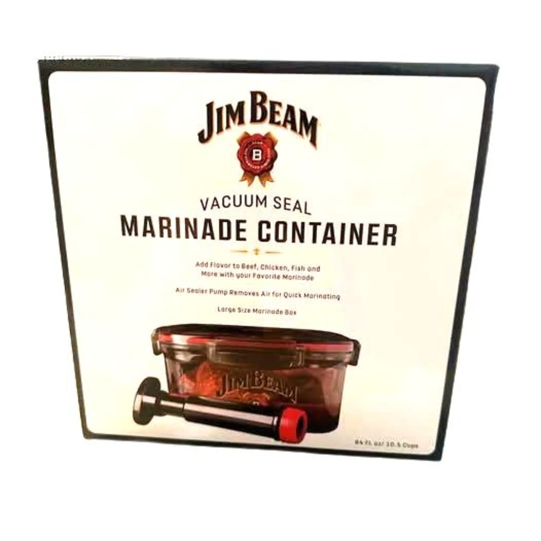 Jim Bean Vacuum Seal Quick Marinade Box. - Thumbnail 3