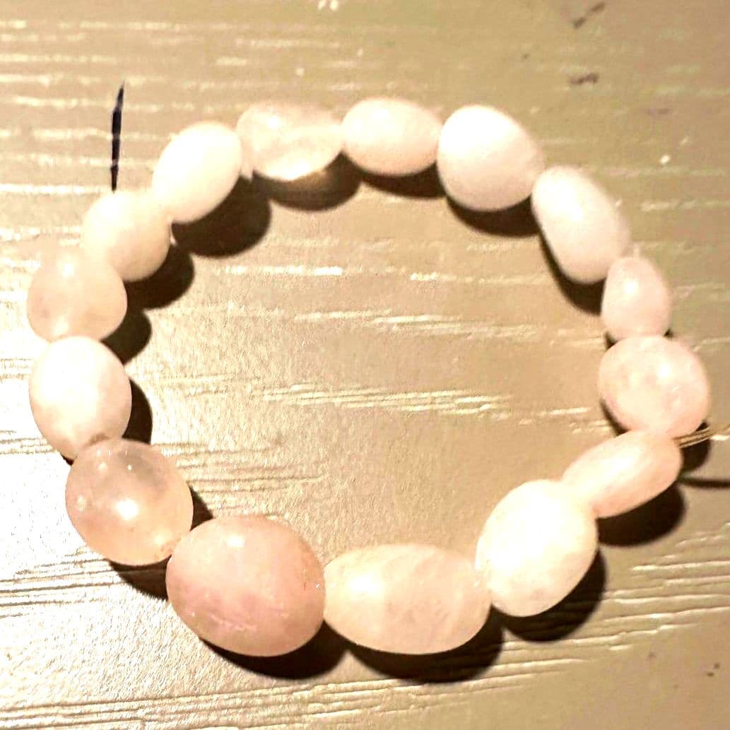 Pink Quartz Handmade Bracelet - Thumbnail 3