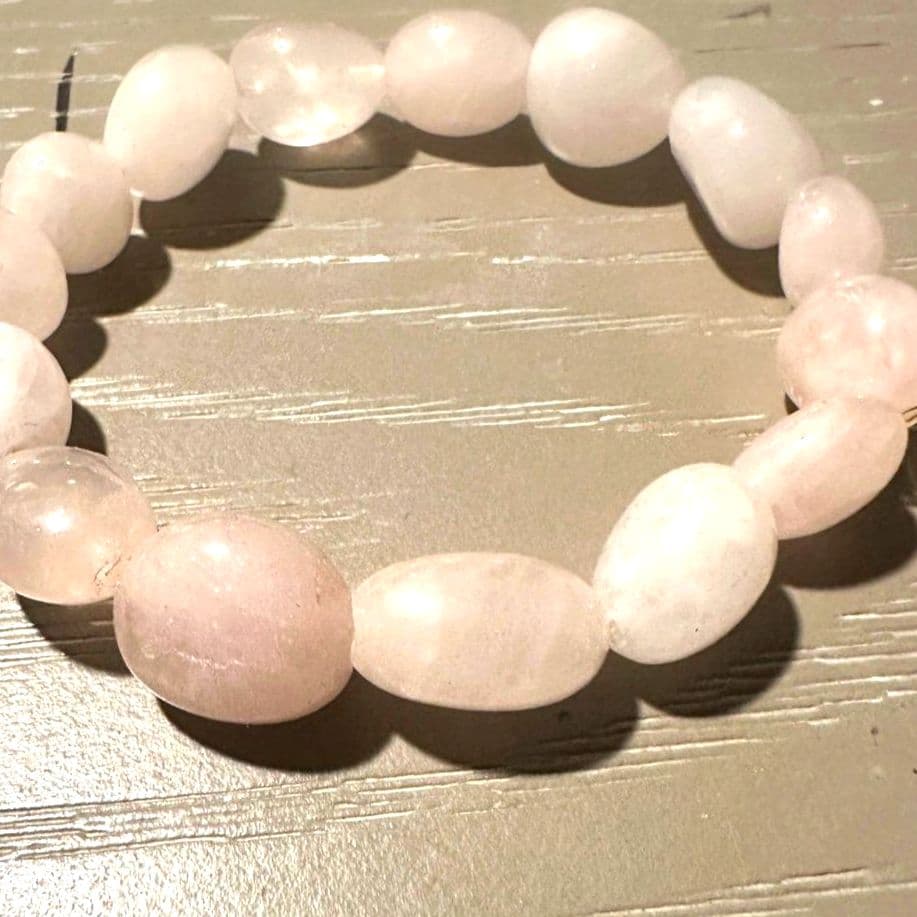 Pink Quartz Handmade Bracelet - Thumbnail 2