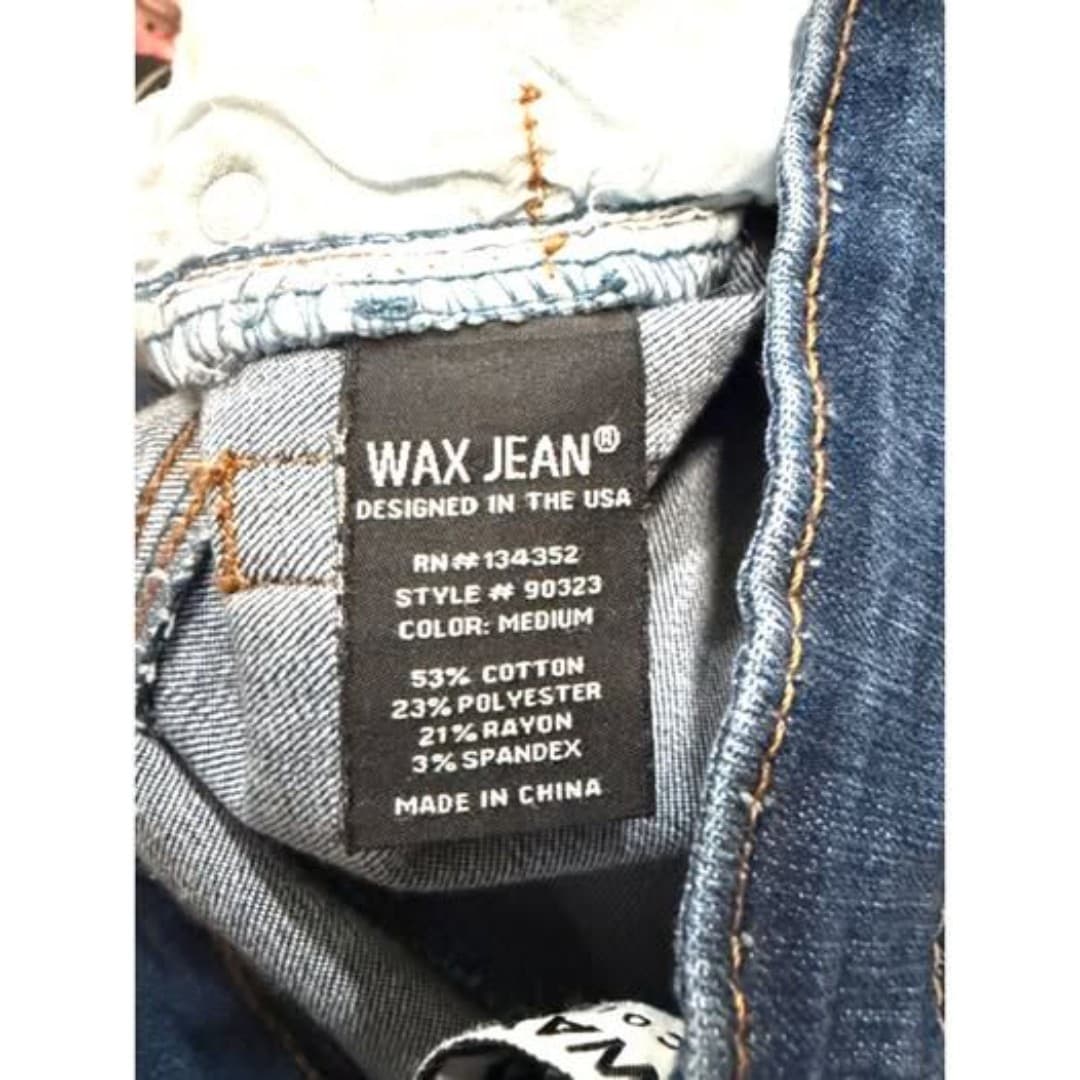 Wax Jean Collection Women’s Denim Jeans Size 9/29 Stretch Blue - Thumbnail 7