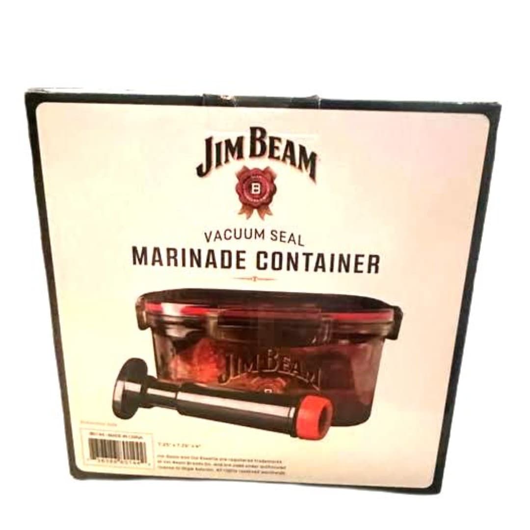 Jim Bean Vacuum Seal Quick Marinade Box. - Thumbnail 2