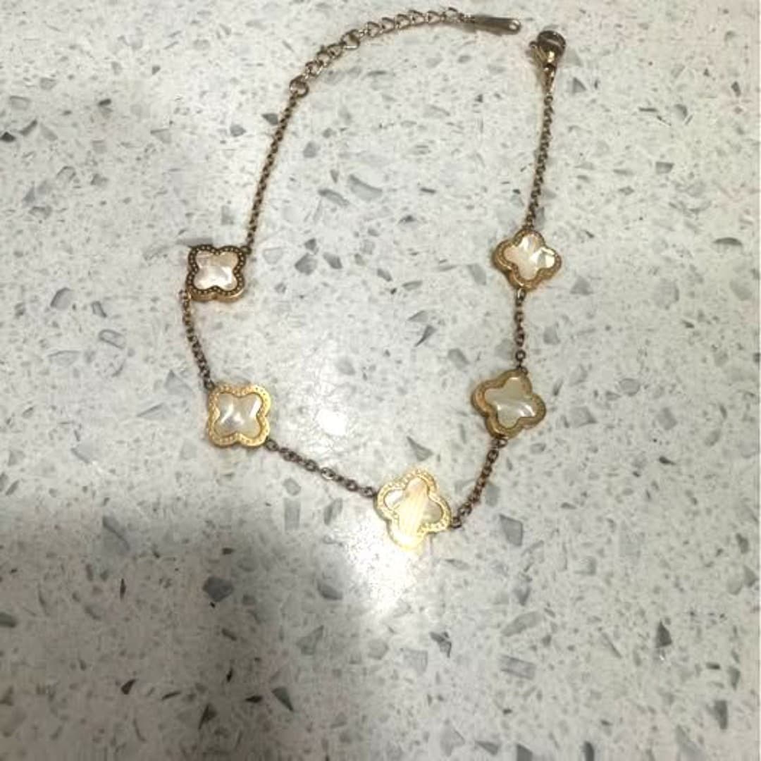 Stainless Steel mother of pearl bracelet - Thumbnail 7