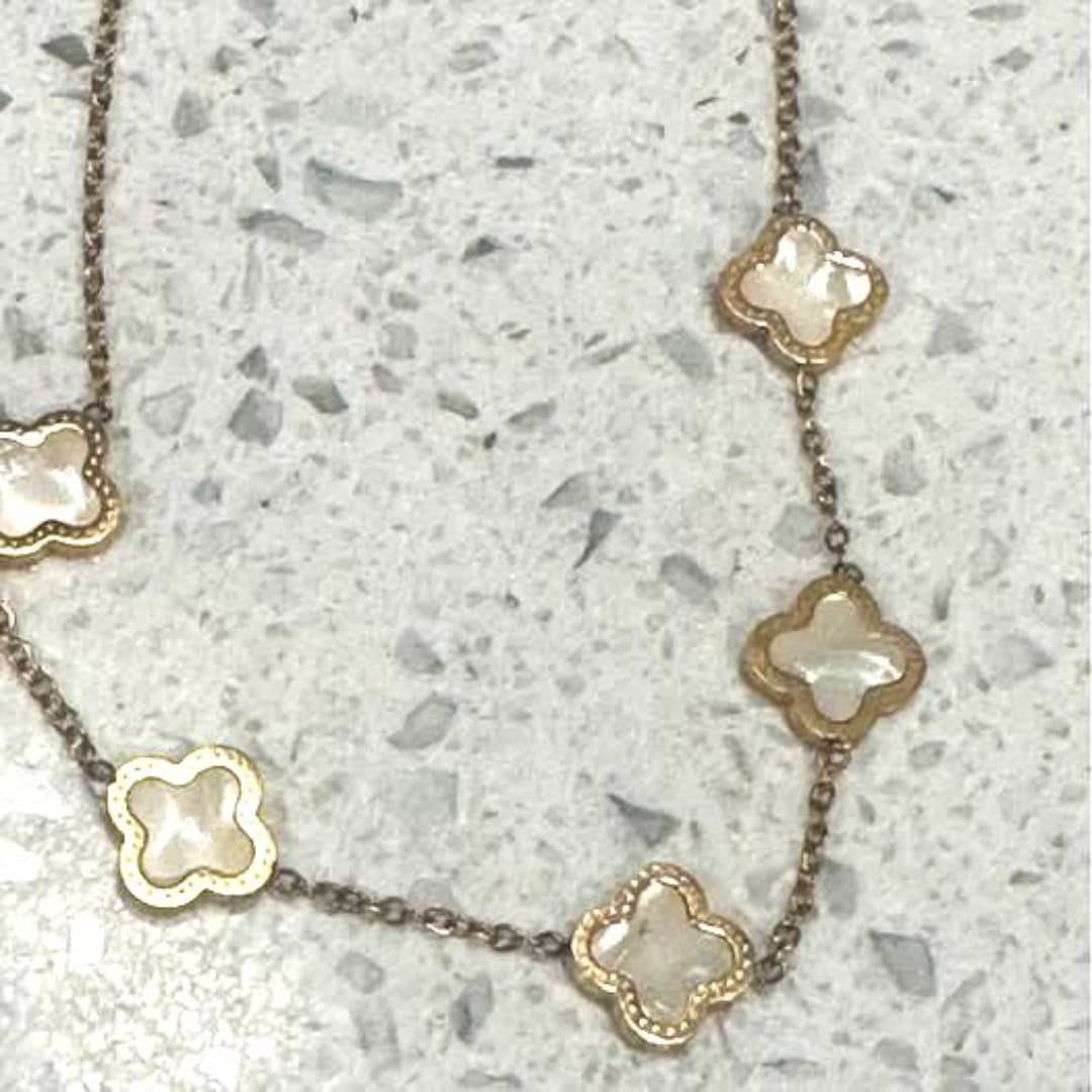 Stainless Steel mother of pearl bracelet - Image 1