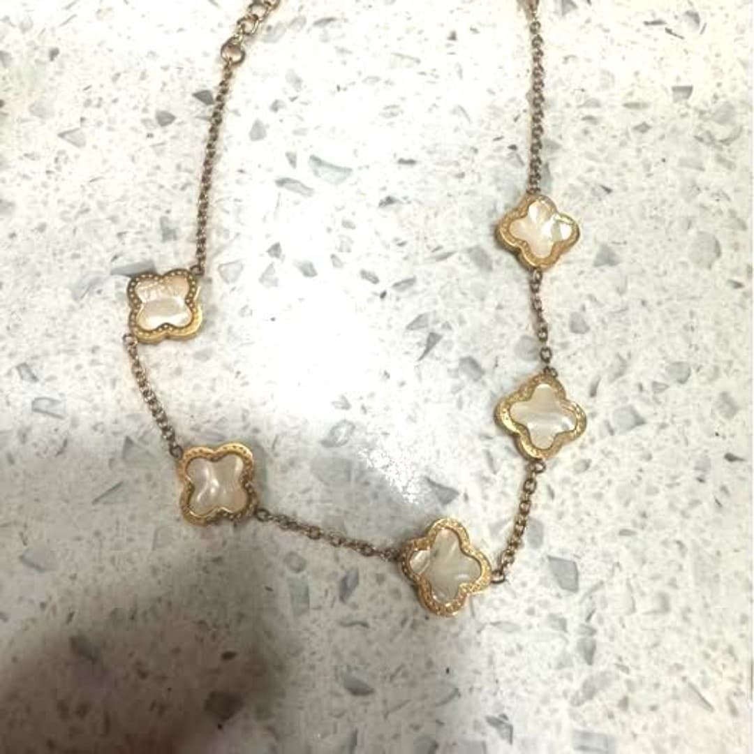 Stainless Steel mother of pearl bracelet - Thumbnail 6