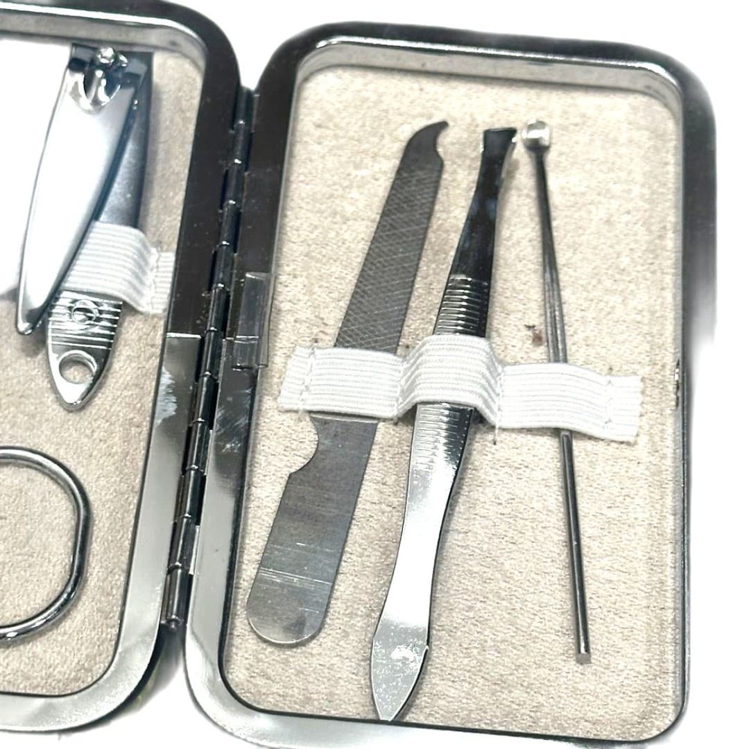 6pcs new upgraded manicure kit pedicure kit, - Thumbnail 4