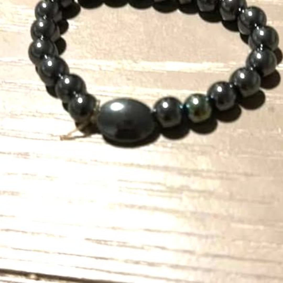 Black Hematite Bracelet - Thumbnail 4
