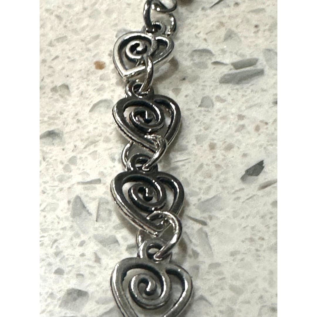 Elegant Fashion Geometric Heart Spiral Vortex Pendant Earrings - Thumbnail 8