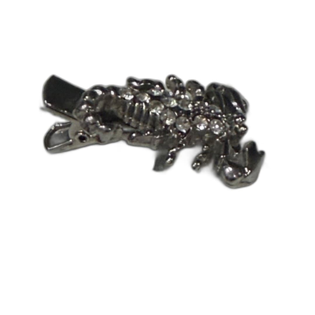 Scorpio hairpin with stones - Thumbnail 2