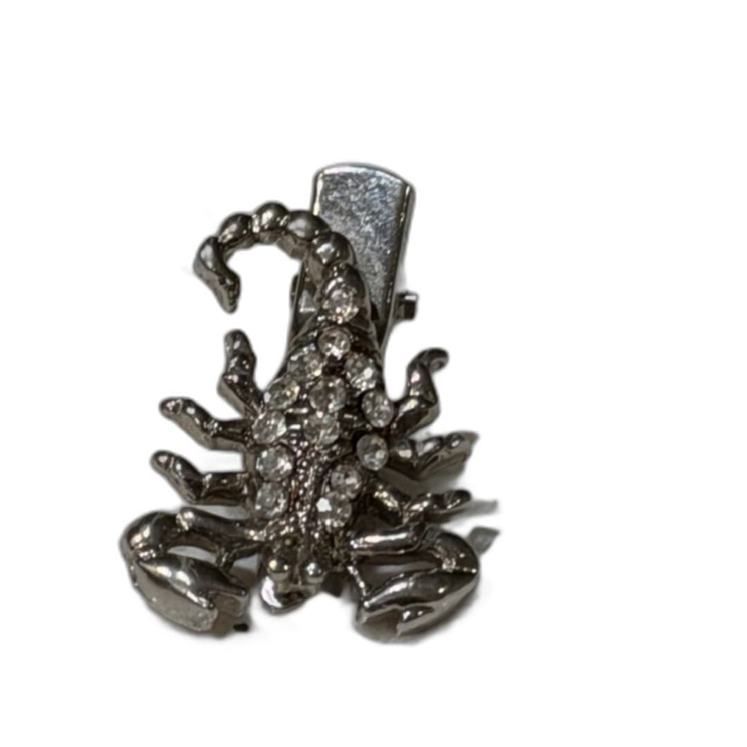 Scorpio hairpin with stones - Thumbnail 5