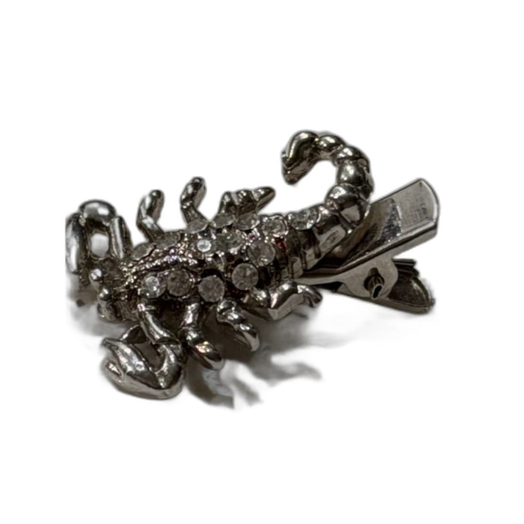 Scorpio hairpin with stones - Thumbnail 6