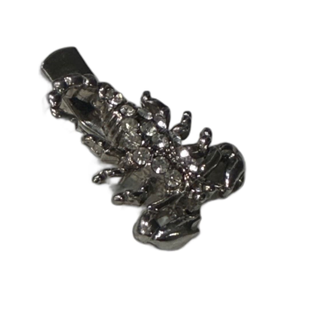 Scorpio hairpin with stones - Thumbnail 3