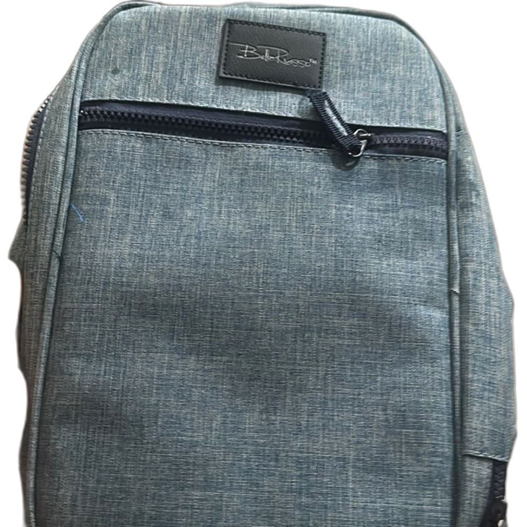 Bella Russo Insulated Backpack Blue/ Denim Crossbdy - Thumbnail 2