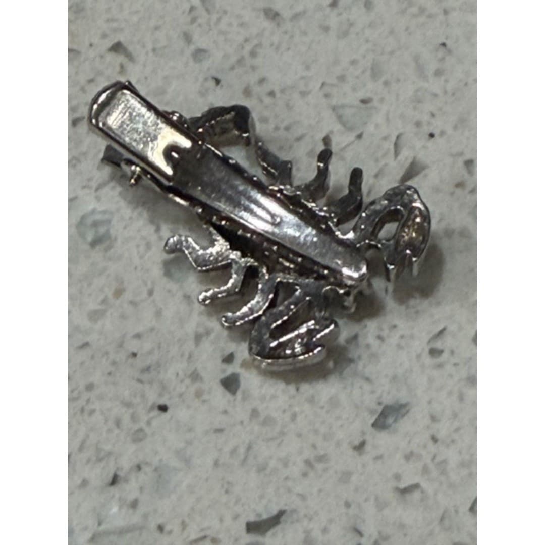 Scorpio hairpin with stones - Thumbnail 4