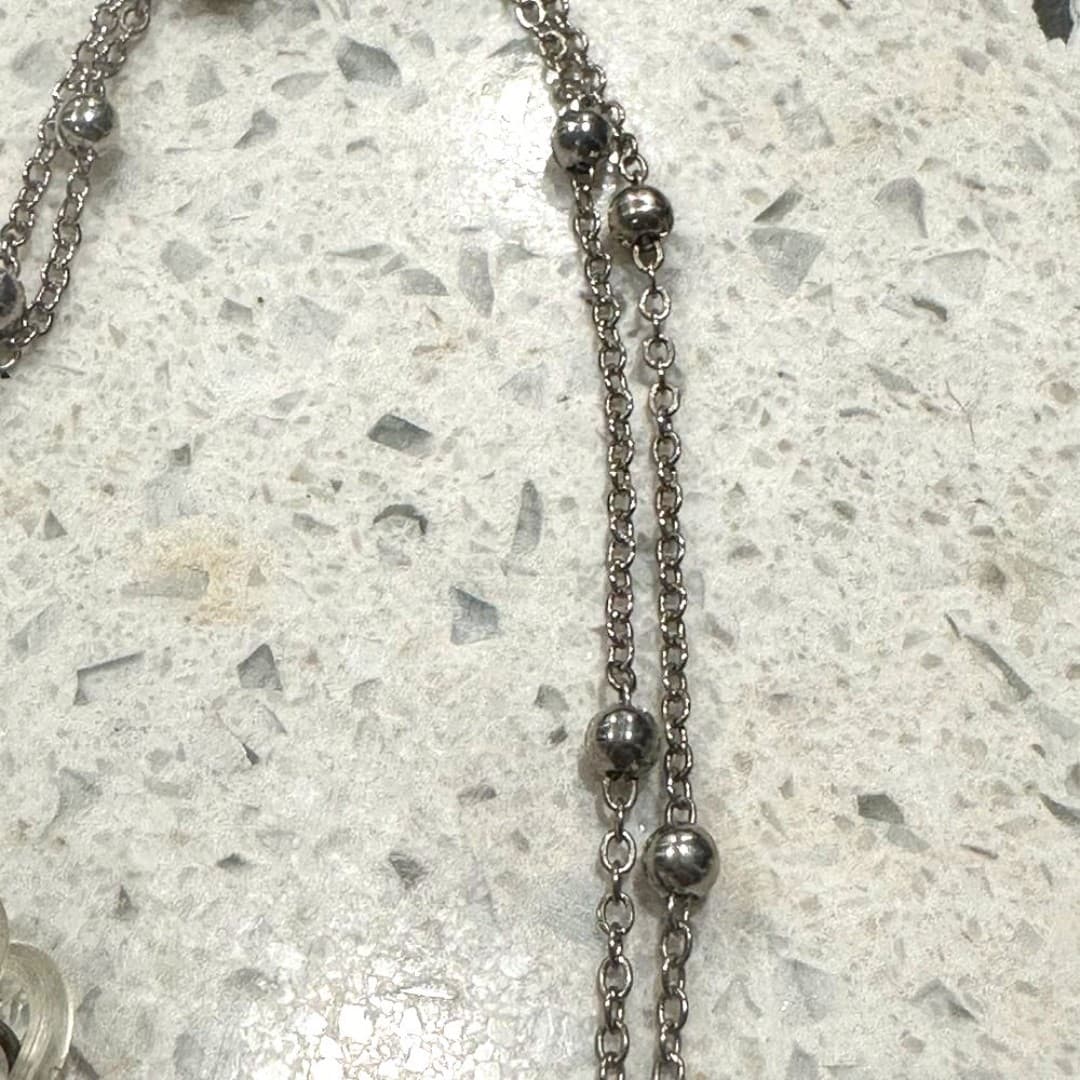 Elegant Silver Color Stainless Steel Chain eyeglasses strap - Thumbnail 4