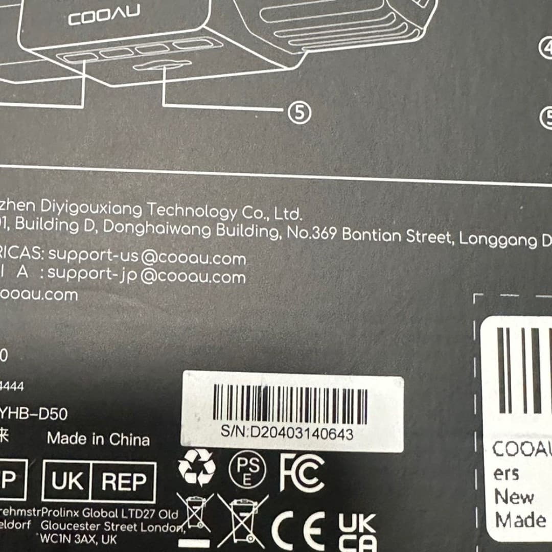 COOAU Dual Dash Cam Front and Inside, Built-in GPS and WI-FI - Thumbnail 11